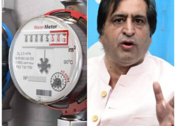 Sajad Lone slams J&K Admin’s water meter plan as ‘Quixotic’