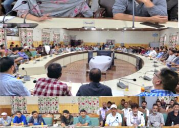 Training sessions held at Kupwara for various officers, officials deputed for Election duty