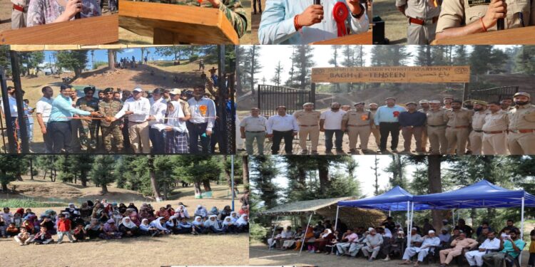 J&K Forest Department Unveils ‘Bagh-E-Tehseen’ Eco-Park in Kupwara