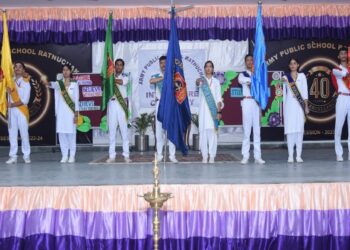 Empowering Future Leaders: Investiture Ceremony Held at Army Public Shool Ratnuchak