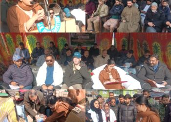 DC Kupwara chairs weekly Block Diwas programme at Zachaldara