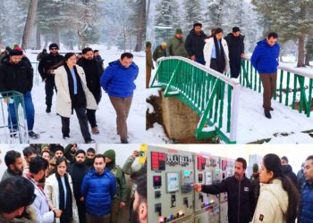 DC Kupwara takes detailed tour of Lolab sub division