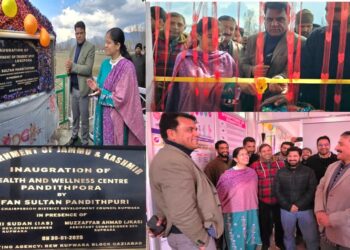 Chairman DDC Kupwara Inaugurates Health & Wellness Centre in Panditpora, Tourist Spot in Lokipora