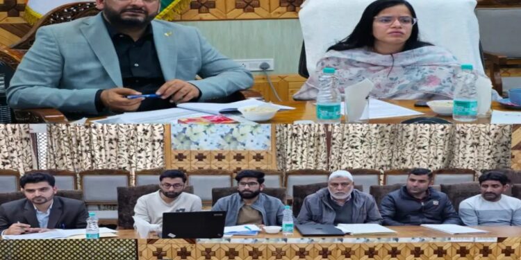 MLA Kupwara, Mir Mohammad Fayaz reviews developmental scenario of Kupwara town