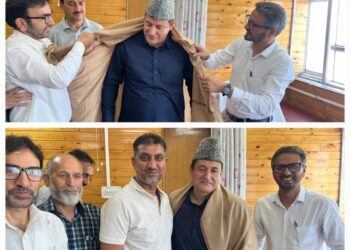 Technical Field Staff Association Kashmir Meets Minister for Agriculture and Production