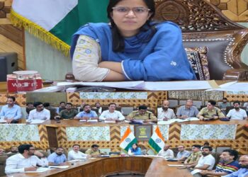 DC Kupwara Chairs NCORD meeting, directed concerned officers to intensify the IEC activities.