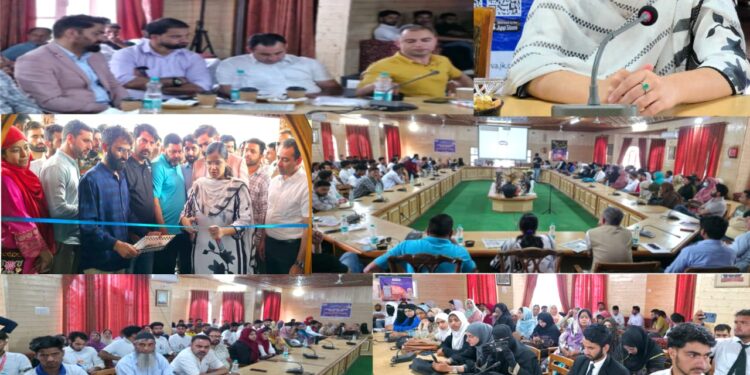 Mega Entrepreneurship Mela under Mission YUVA organised at Handwara