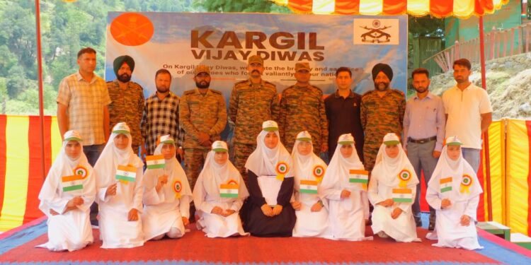 Keran Youth Center Lights Up with Patriotism on Day 1 of Kargil Vijay Diwas Celebrations