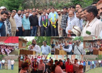 NGFOA Kamraj Bids Warm Farewell to Outgoing DFO Anurag Arya; Welcomes Owais Farooq Mir as New DFO Kamraj Kupwara