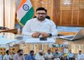 DC Kupwara Reviews Developmental Works and Beautification of Kupwara Town