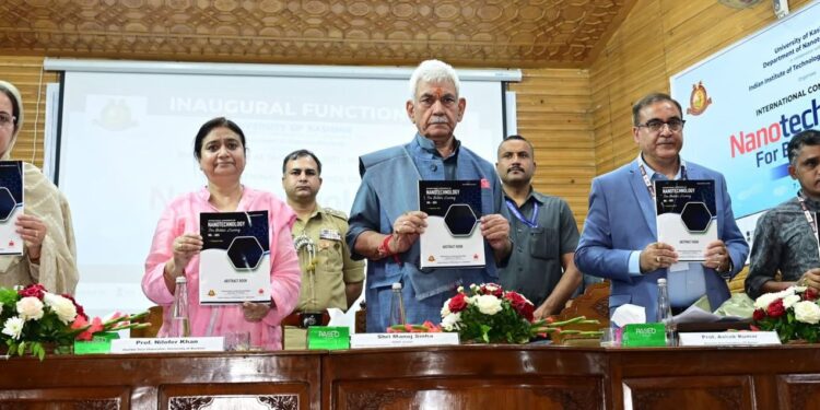 Lieutenant Governor addresses International Conference on ‘Nanotechnology for Better Living’ at University of Kashmir