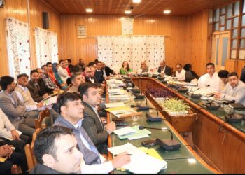 Sheetal Nanda reviews progress of ongoing development works in Forest sector