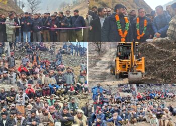 First-Ever Road Connectivity Inaugurated by MLA Fayaz Mir in Kalaroos Block Under PMGSY