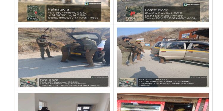 Kupwara Police Intensifies Crackdown on JKNOPs, Ex-Terrorists, OGWs and SIM Vendors