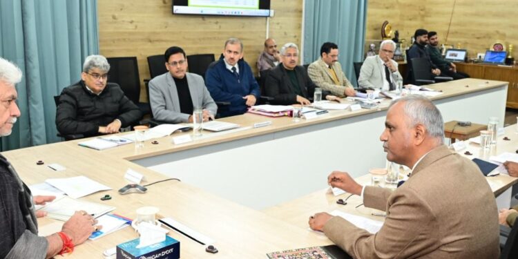 LG Manoj Sinha Reviews Home Department, Stresses Faster Execution of Security and Prison Projects