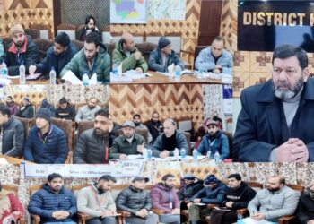 DLRC meeting of 2nd Quarter held at Kupwara