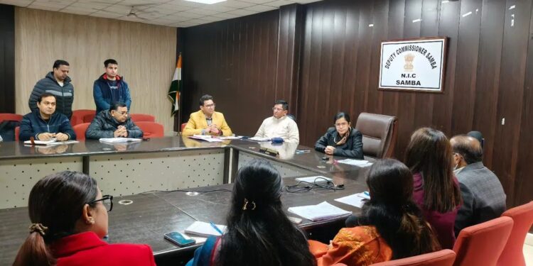 DC Samba Reviews Implementation of PM Shram Yogi Maandhan Scheme