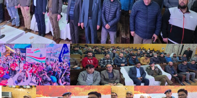 District Administration, Kupwara Organises Grand Culmination Event for Weeklong ‘Vande Mataram’ Campaign