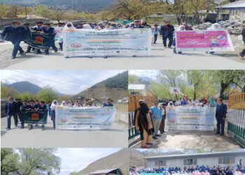 Karnah Administration Organizes Pad Yatras Across Tehsil