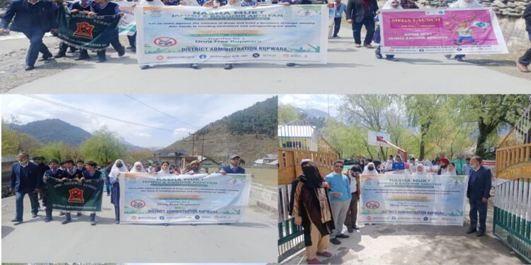 Karnah Administration Organizes Pad Yatras Across Tehsil