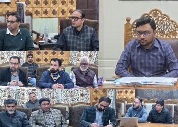DC Kupwara reviews finalization of data under 3rd phase of Agriculture Census