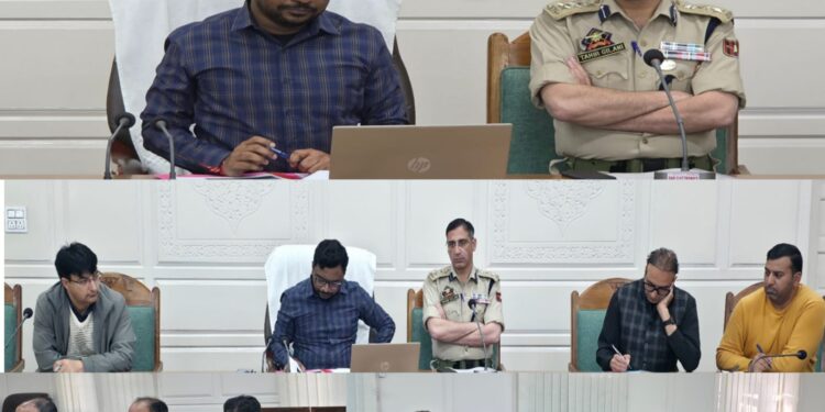 DM Kupwara Chairs NCORD Meeting; Reinforces 100 Days Campaign Against Drug Menace
