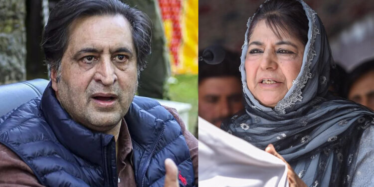 Sajad Lone Slams Mehbooba Mufti Over ‘Jihad’ Remarks, Accuses Her of Politicizing Youth Deaths