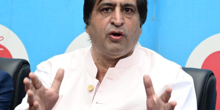 Sajad Lone Calls for Delimitation Before Panchayat Polls