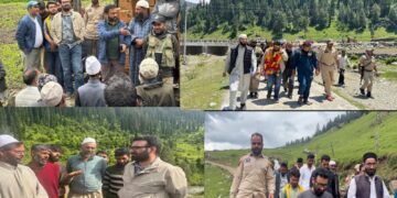 MLA Lolab Concludes Three-Day Tour of Border Area Machil; Reviews Development Works and Public Issues