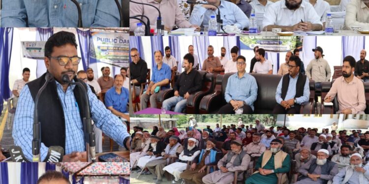Vikas Kundal Reviews Developmental Works in Vibrant Villages of Karnah; Holds Public Outreach Programme