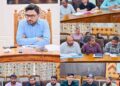 DDC Kupwara Reviews Progress of RDSS Works