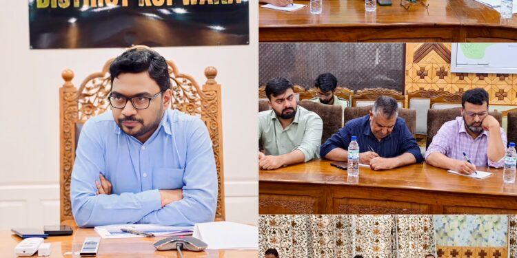 DC Kupwara Reviews MY Bharat Implementation; Calls for Mission-Mode Registration Drive