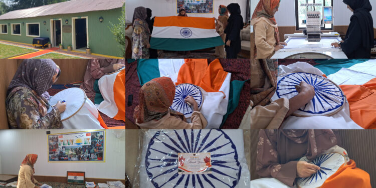 Indian Army Empowers Kupwara Women Through Flag-Making Initiative