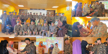 Kupwara Women Celebrate Raksha Bandhan with Soldiers at Patahirri Garrison