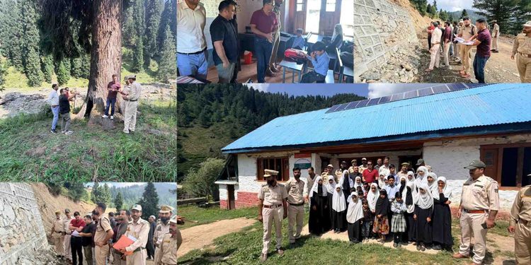 CoF North conducts field inspections and reviews development works and strategic Road Projects in Kupwara