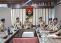 IGP KASHMIR SHRI SUJIT KUMAR-IPS REVIEWS SECURITY, LAW & ORDER AND CRIME SCENARIO IN KUPWARA