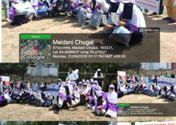 DHEW Mission Shakti, Kupwara Organises Awareness-cum-Distribution Programme under BBBP Initiative