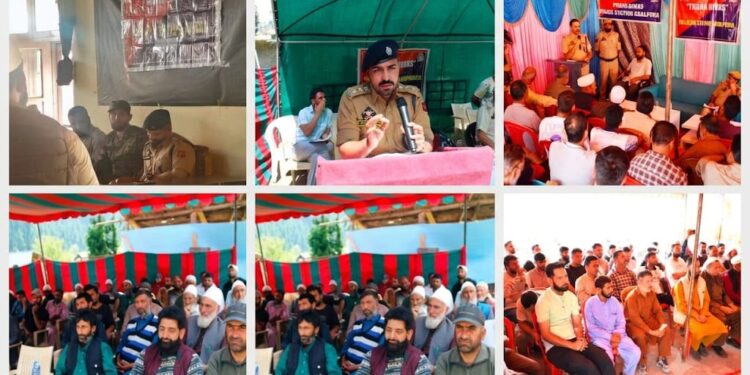 Kupwara Police Holds Thana Diwas Programmes Across Kralpora, Keran & Machil to Strengthen Police-Public Engagement.