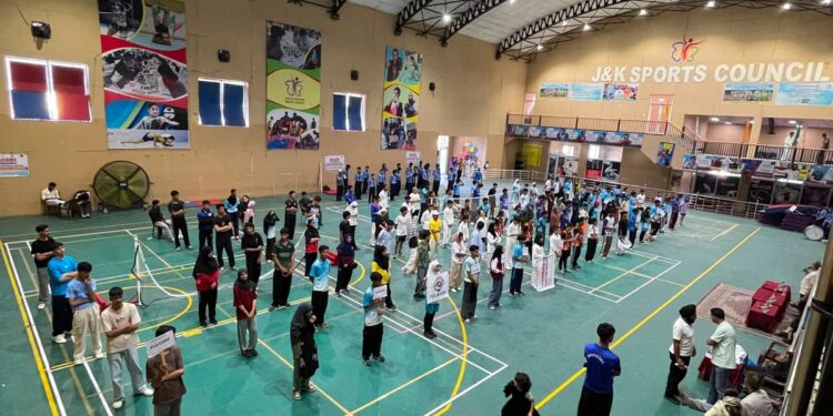 13th UT Level Tennikoit Championship started in Srinagar J&K.
