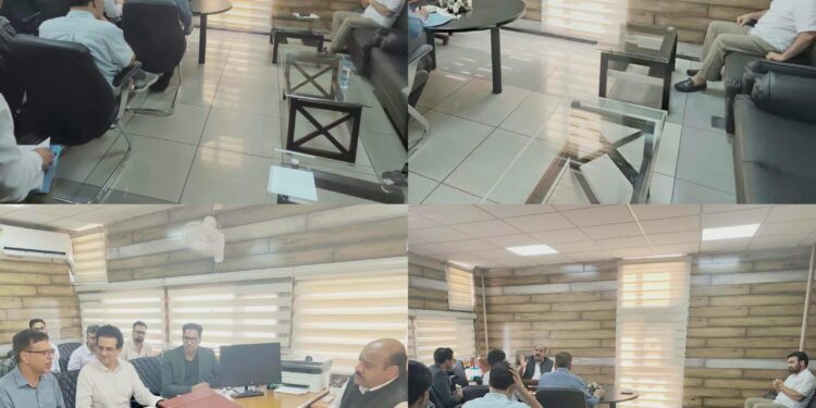 Lolab MLA Reviews Developmental Works at DyCM’s Office