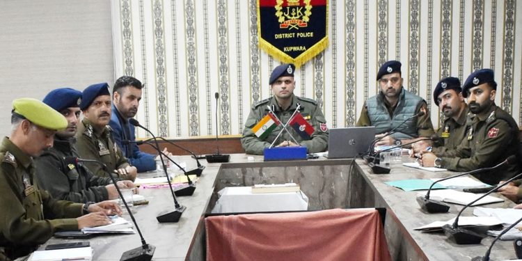 DPO Kupwara conducted Crime Review Meeting